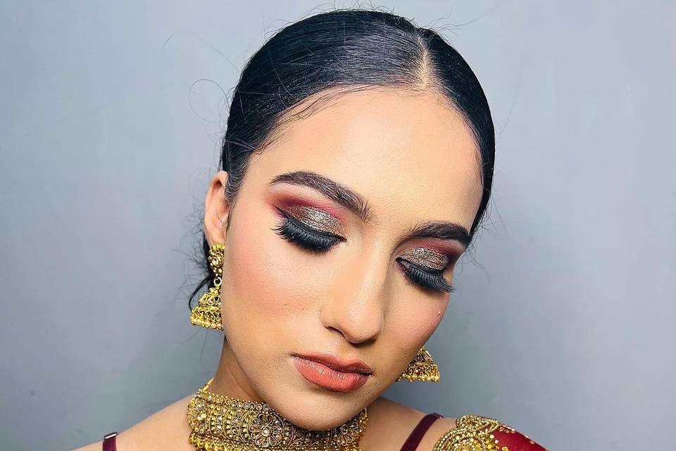 Bridal look