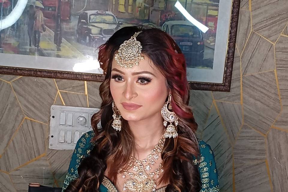 Bridal makeup