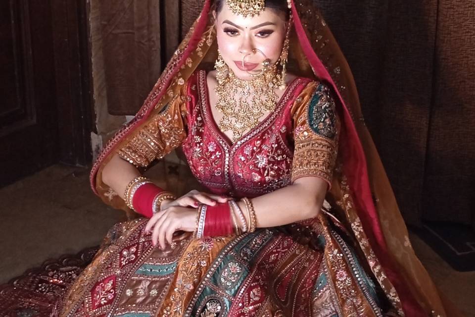 Bridal makeup