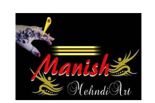 Manish mehndi art logo