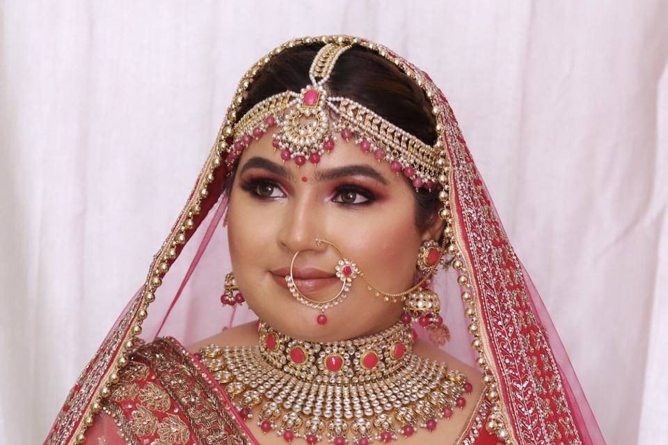 Bridal makeup