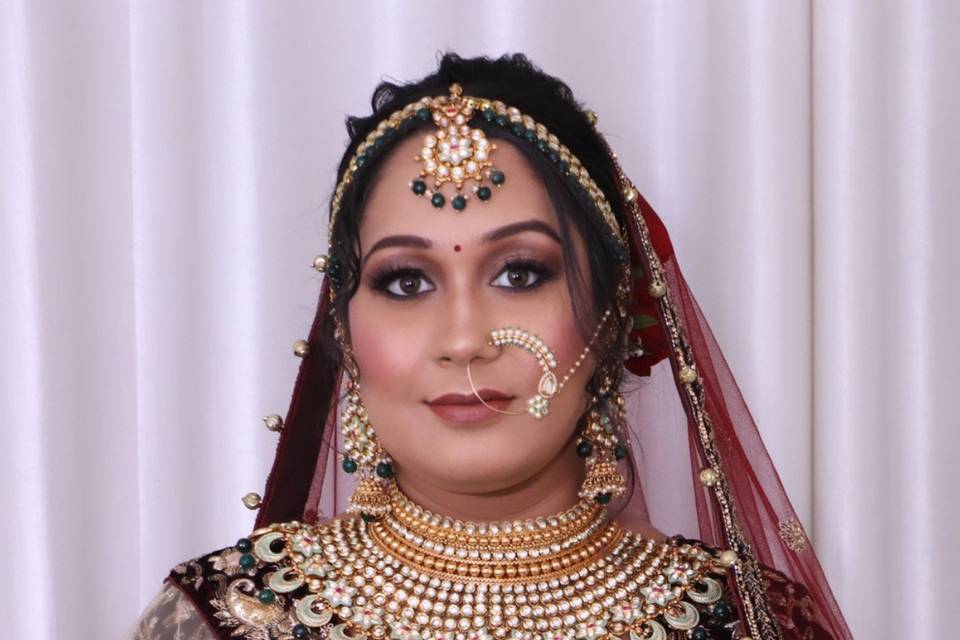 Bridal makeup