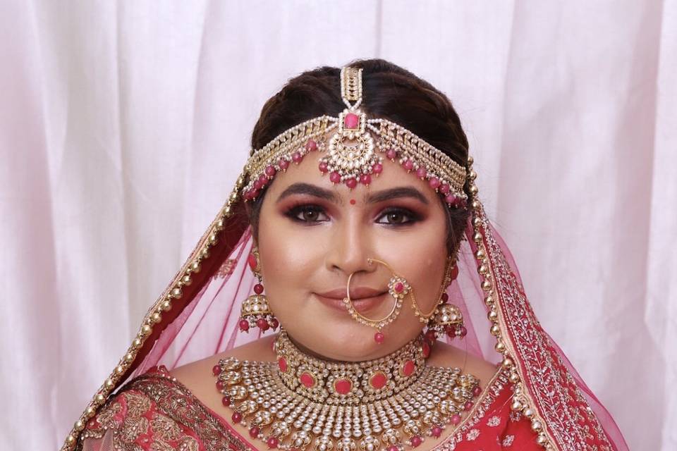 Bridal makeup