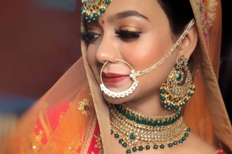 Bridal makeup