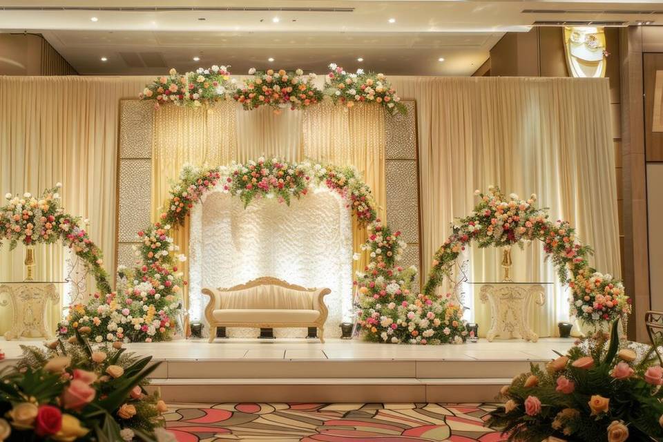 Reception Stage Decor