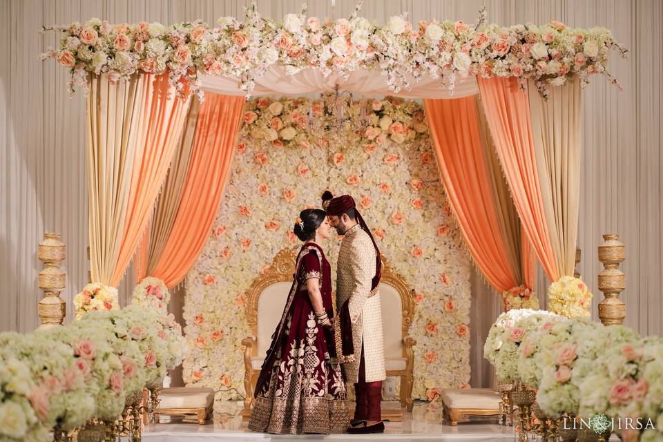 Reception Stage decor