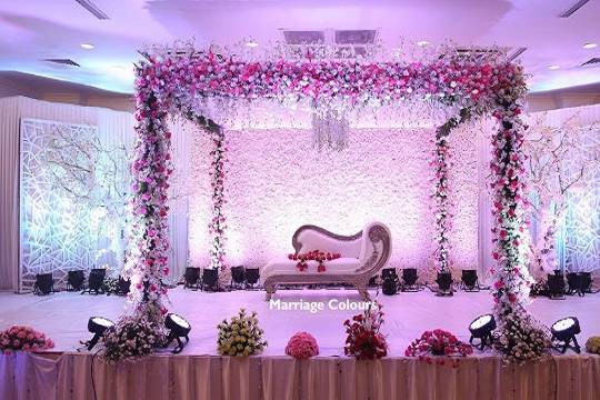Reception Stage Decoration