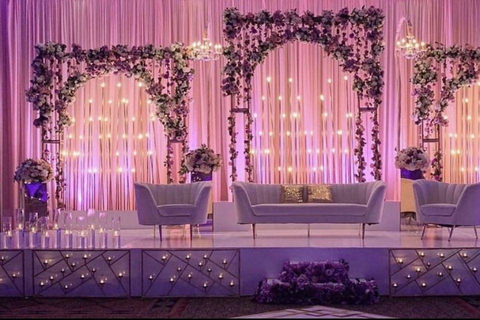 Reception Stage Decoration