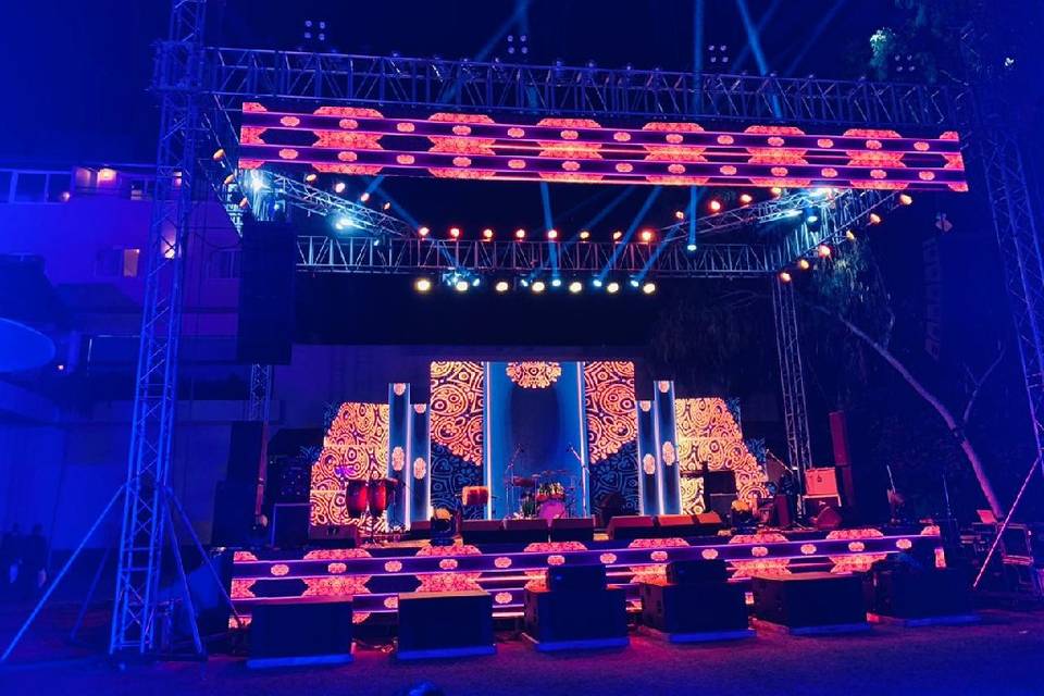 Sangeet live stage