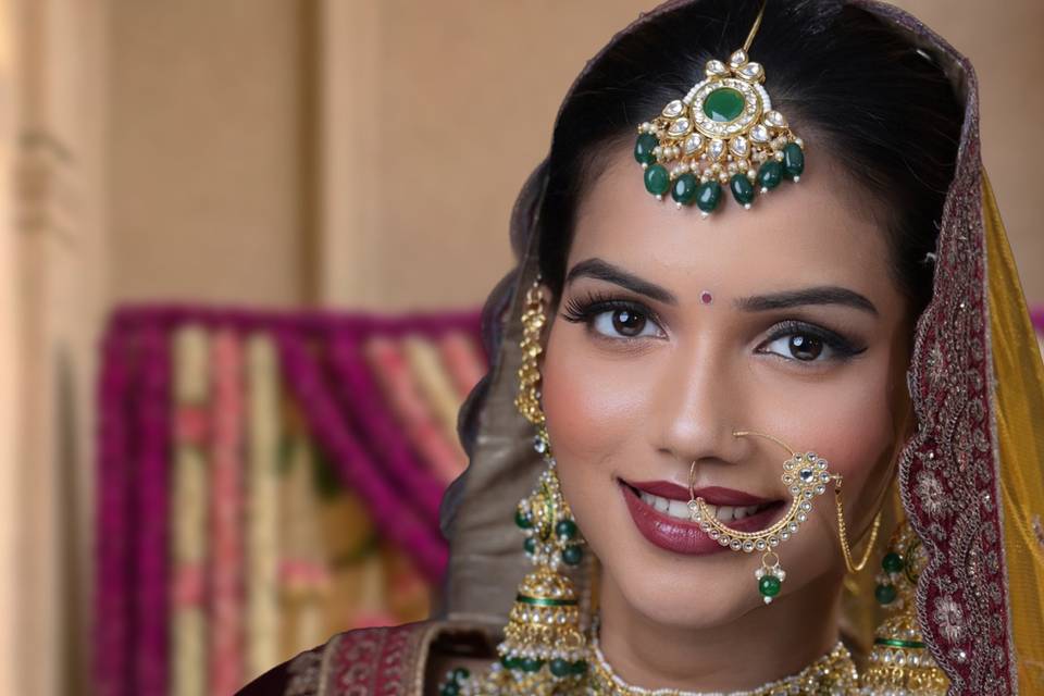 Bridal makeup