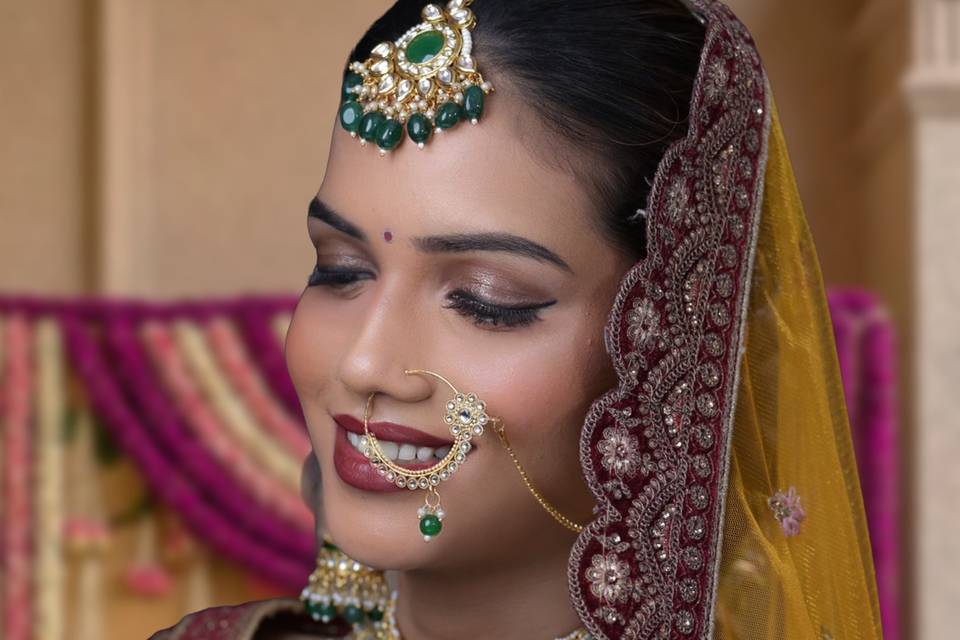 Bridal makeup