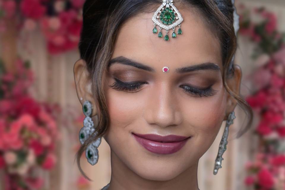 Bridal makeup