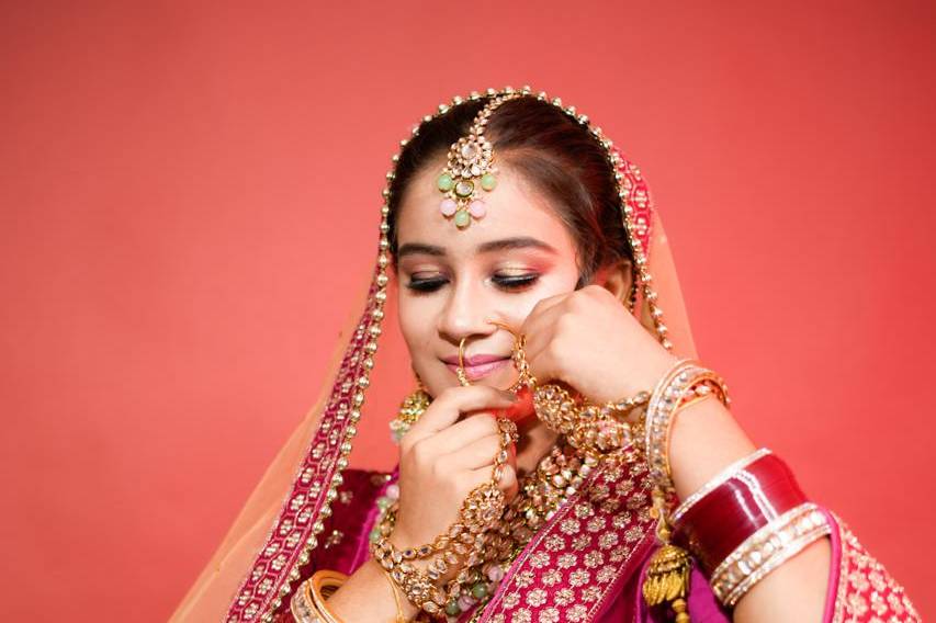 Bridal makeup