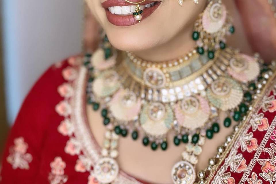 Bridal makeup