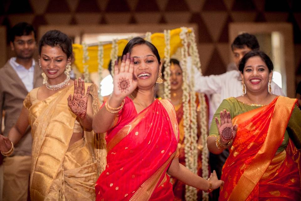 Wedding entry dance