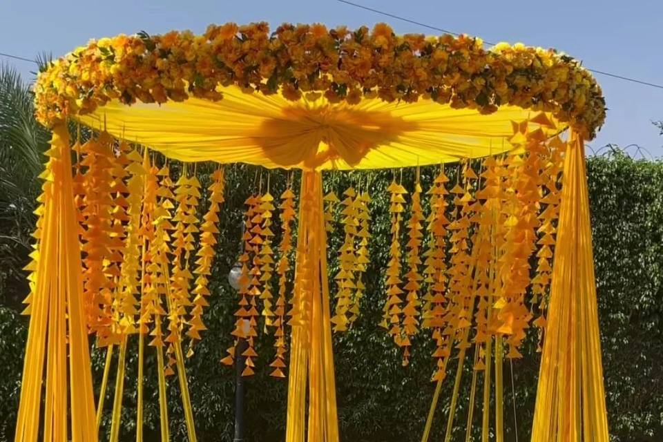 Haldi decor