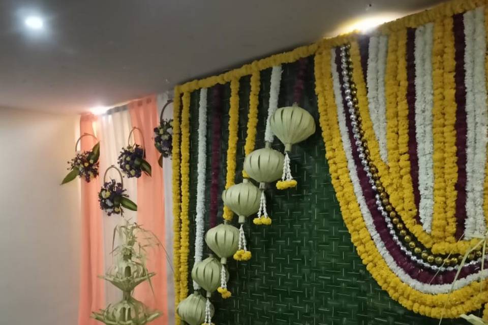 Traditional Pooja set up