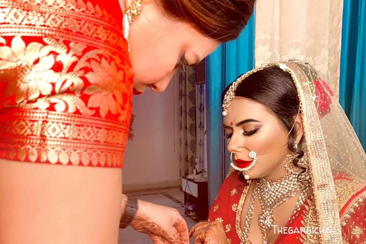 Bridal makeup