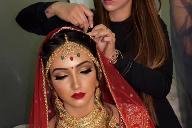 Bridal makeup