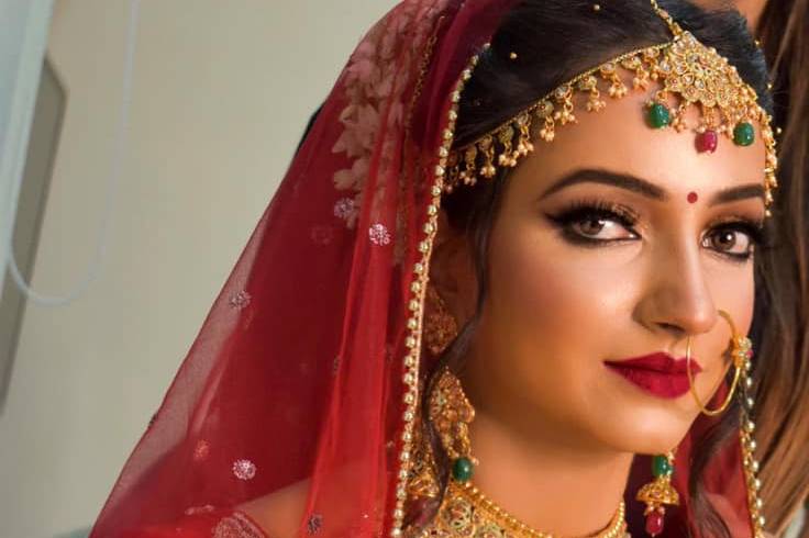 Bridal makeup