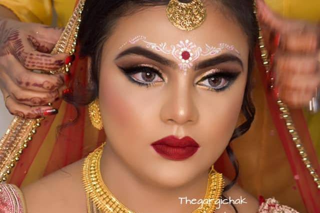 Bridal makeup