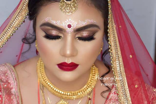 Bridal makeup