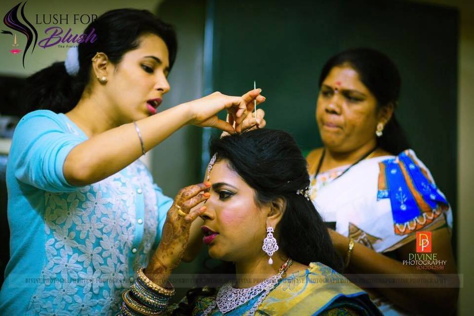 Bridal makeup