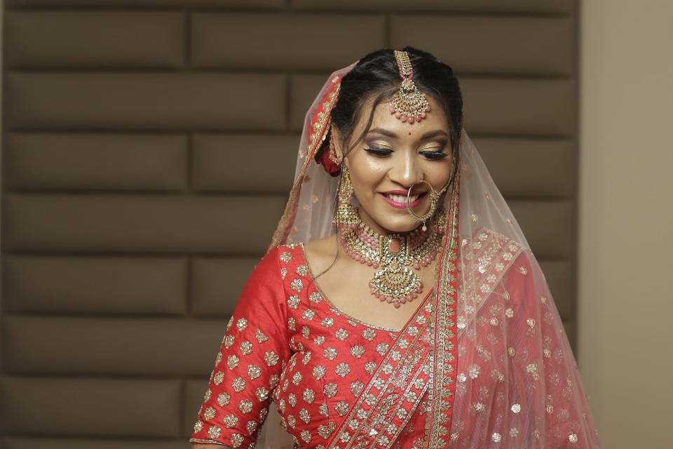 Bridal makeup