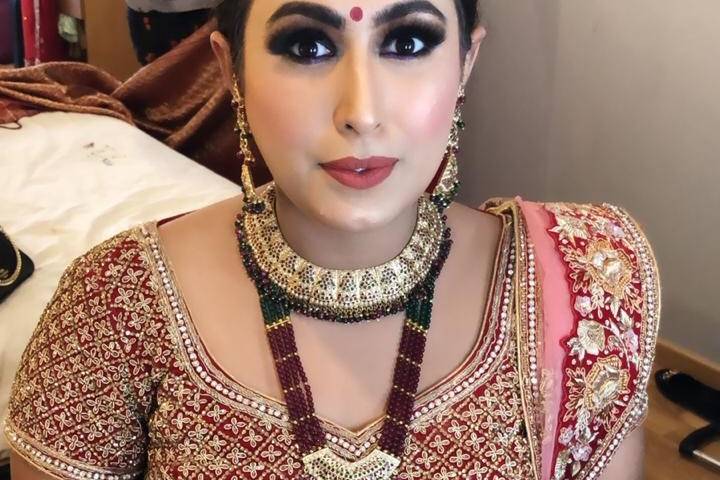 Bridal makeup