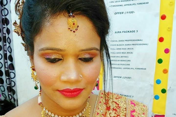 Bridal makeup