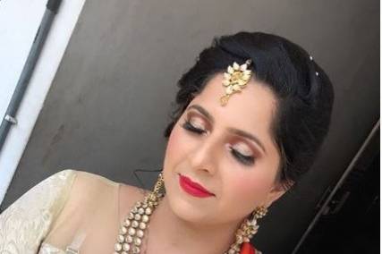 Bridal makeup