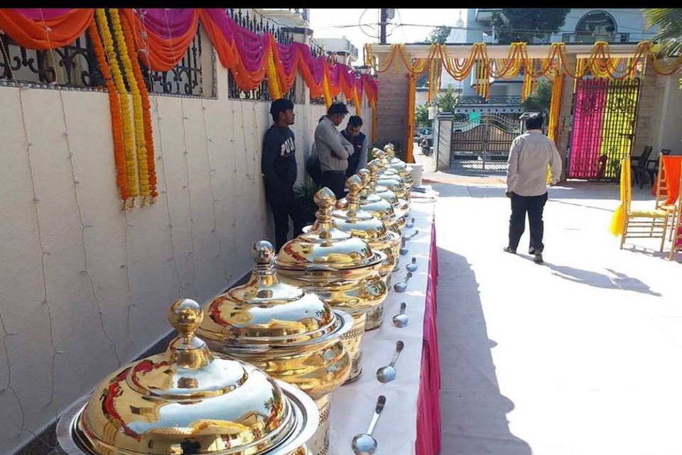 Wedding Food Area