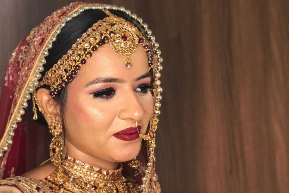 Bridal makeup