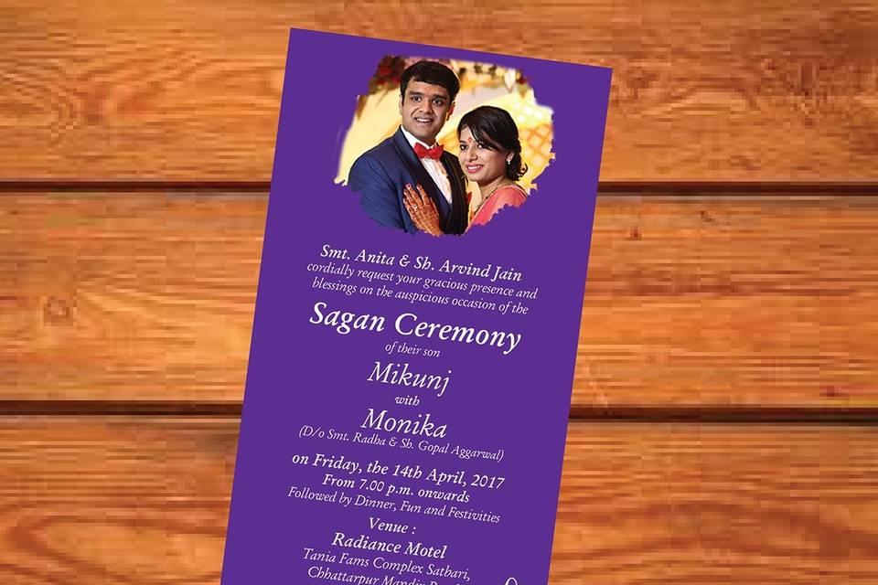 Wedding invite