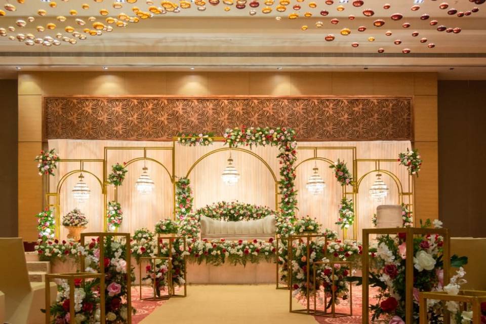 Reception decor