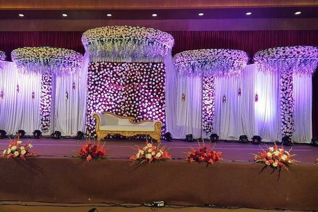 Reception stage