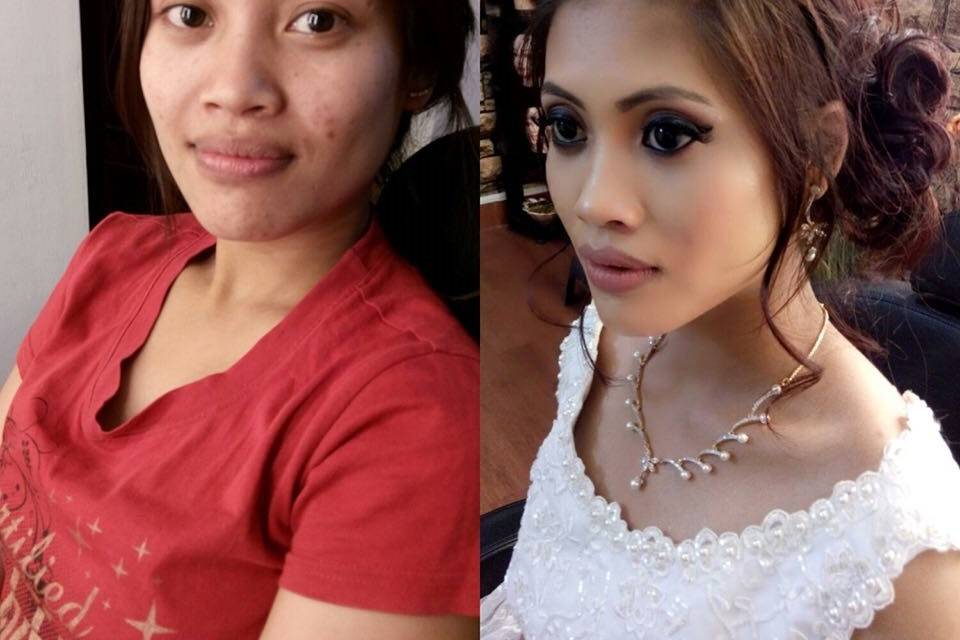 Bridal makeup