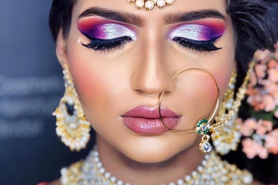 Bridal makeup