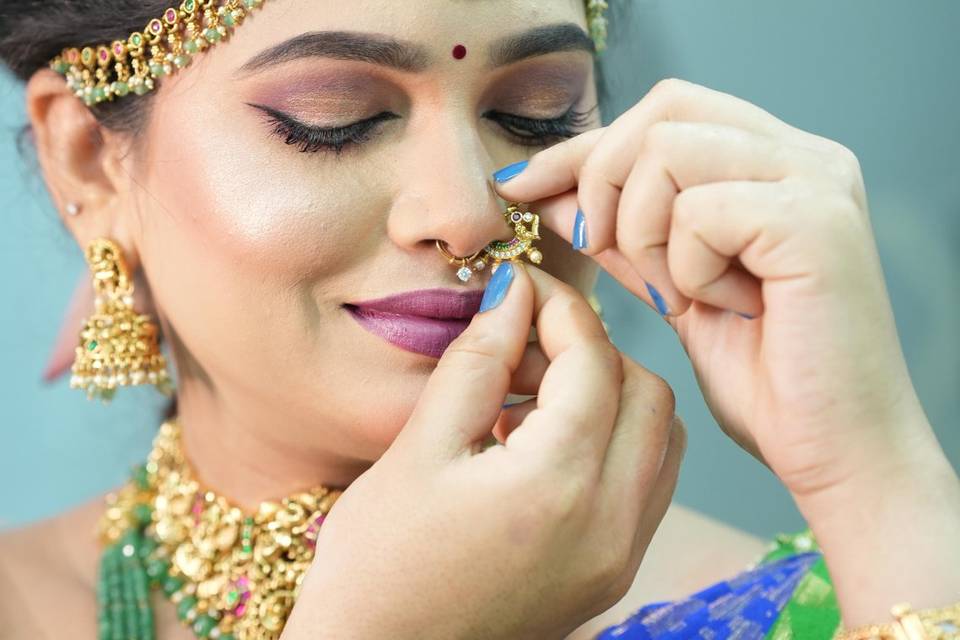 Bridal makeup