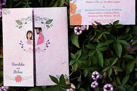 Seed Paper Invites by Plantables, Hyderabad