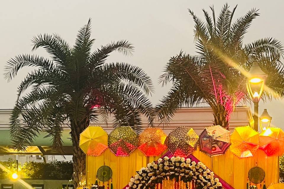 Haldi decor