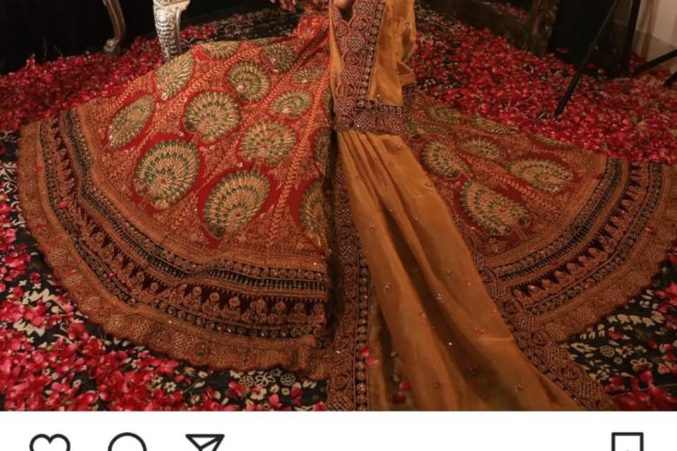 Wedding lehenga