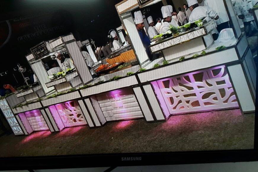Food setup and presentation