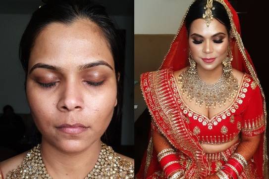 Bridal makeup