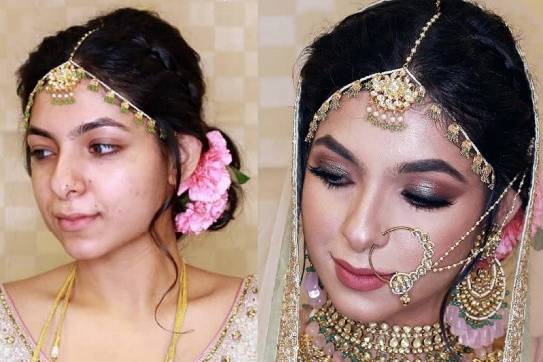 Bridal makeup