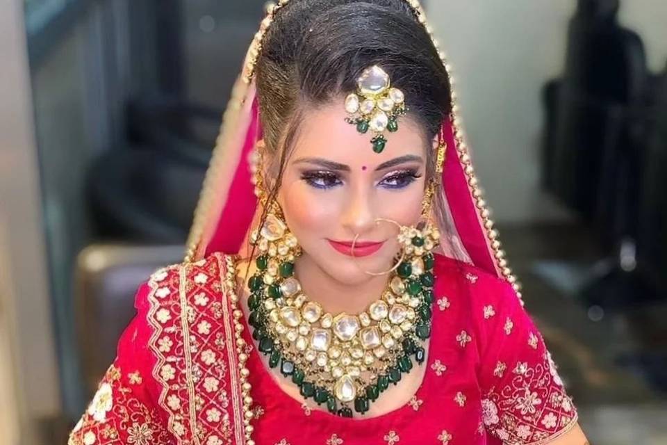 Bridal makeup