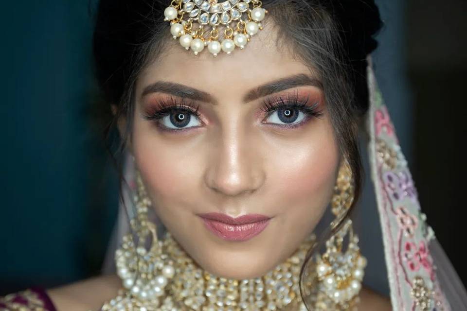 Bridal makeup