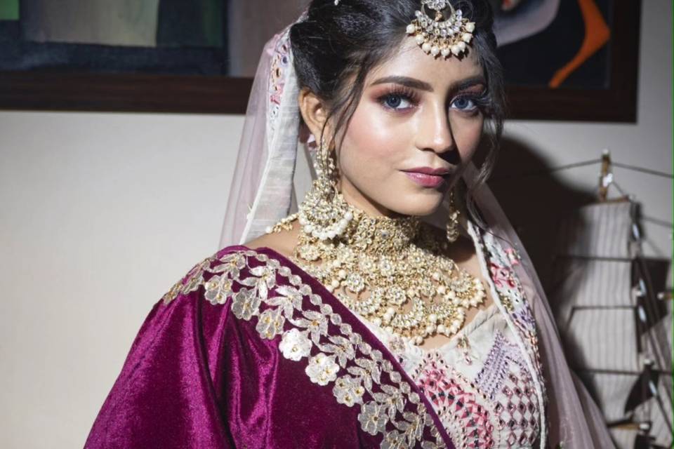 Bridal makeup