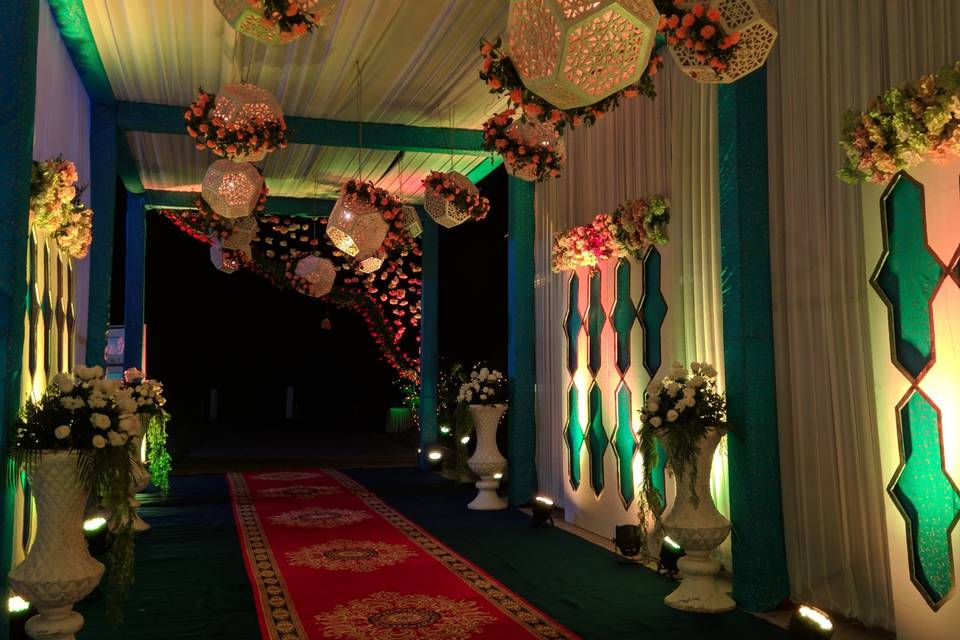 Entrance decor