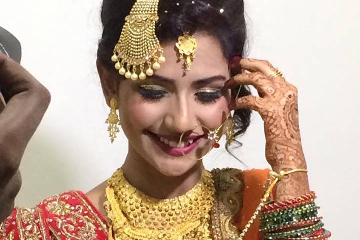 Bridal makeup